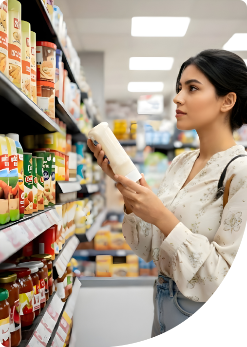 In-store retail merchandising company in UAE improving product visibility and shelf execution